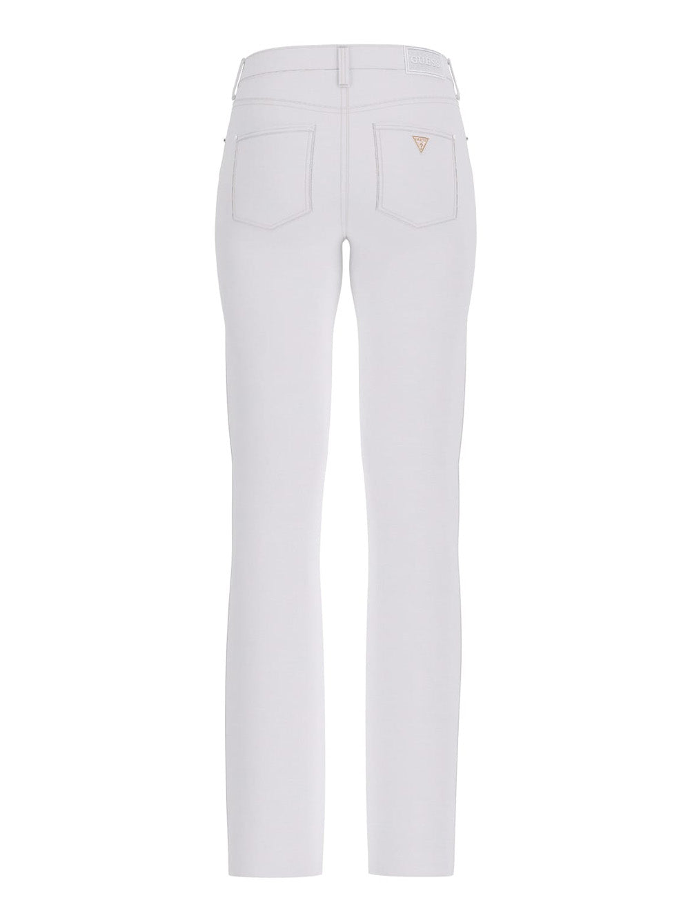 Jeans Straight Guess Sexy da Donna - Bianco
