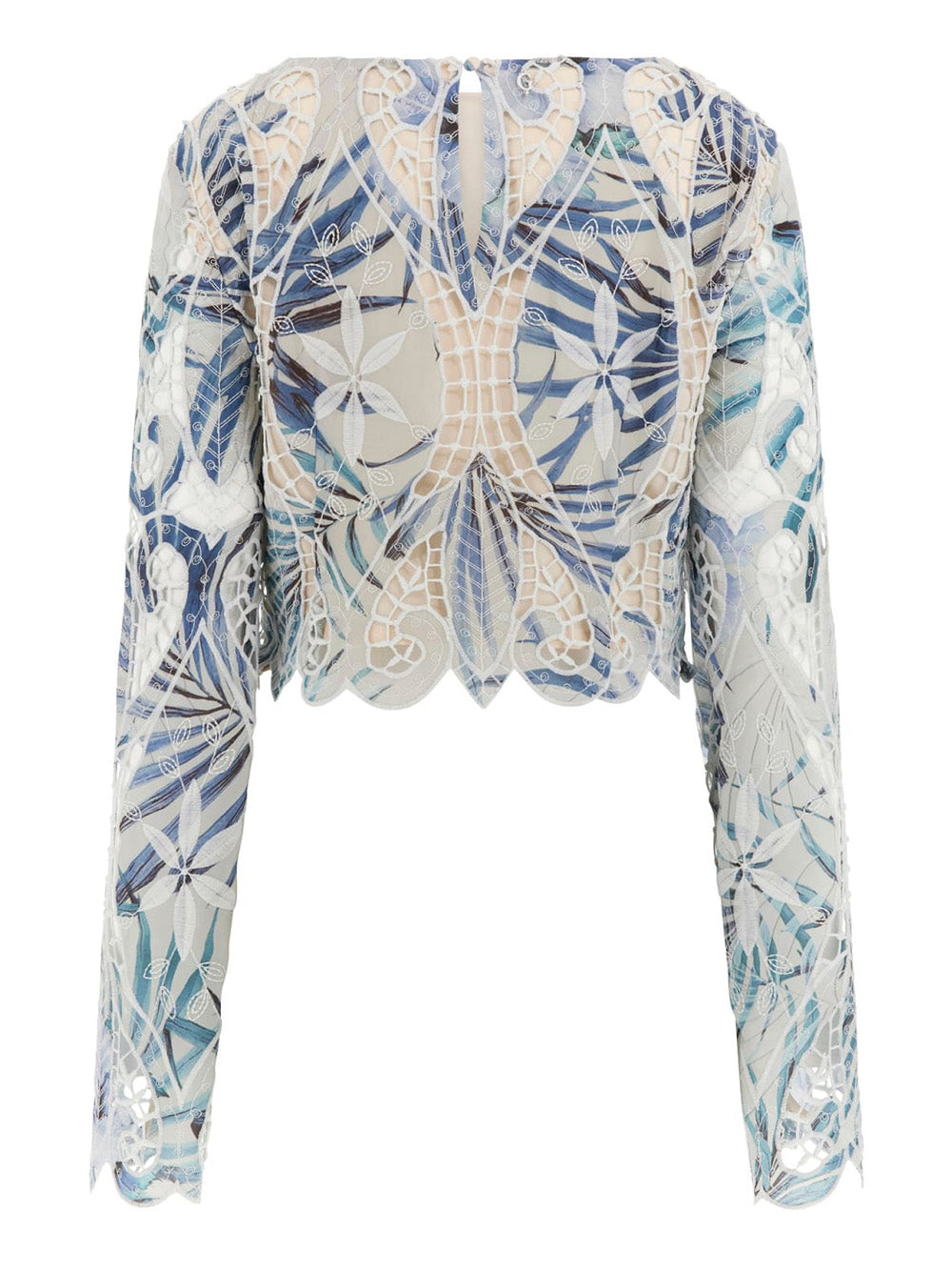 Top Guess Anastasia Lace da Donna - Floreale Multicolore