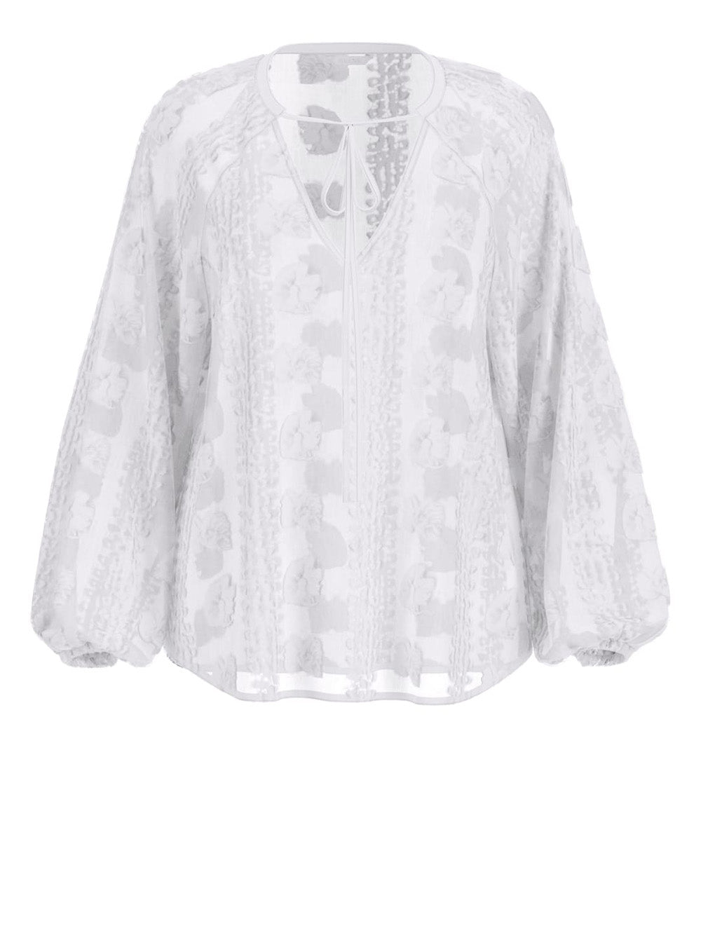 Blusa Guess Pelari da Donna - Bianco