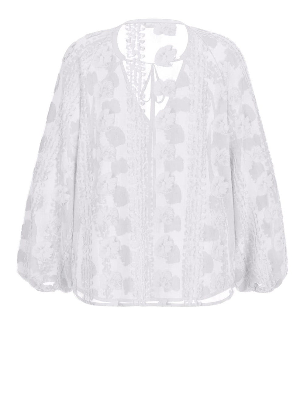Blusa Guess Pelari da Donna - Bianco