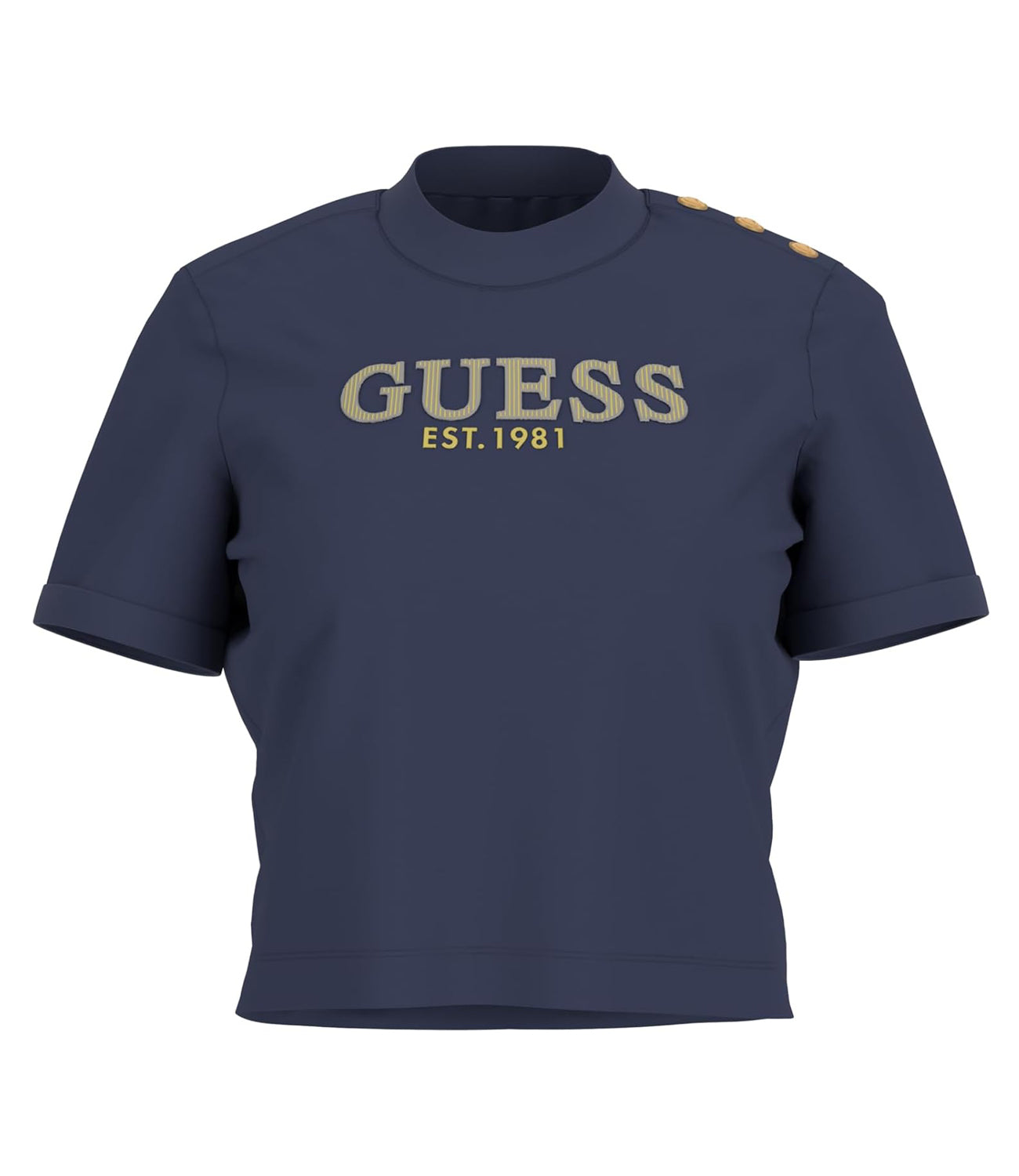 Guess T-shirt Donna Mod. W5GI04 J1314 JBLK Nero