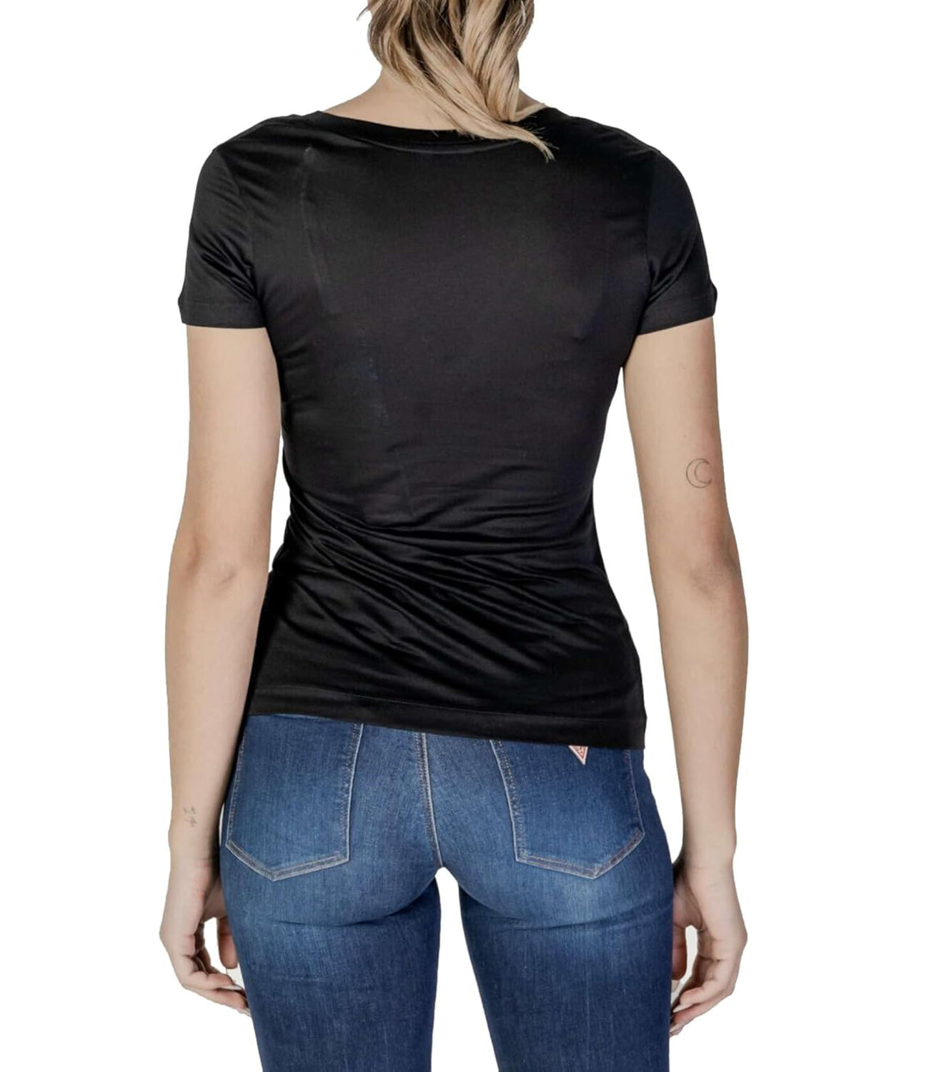 Guess T-shirt Donna Mod. W5GP31 KCSX2 JBLK Nero