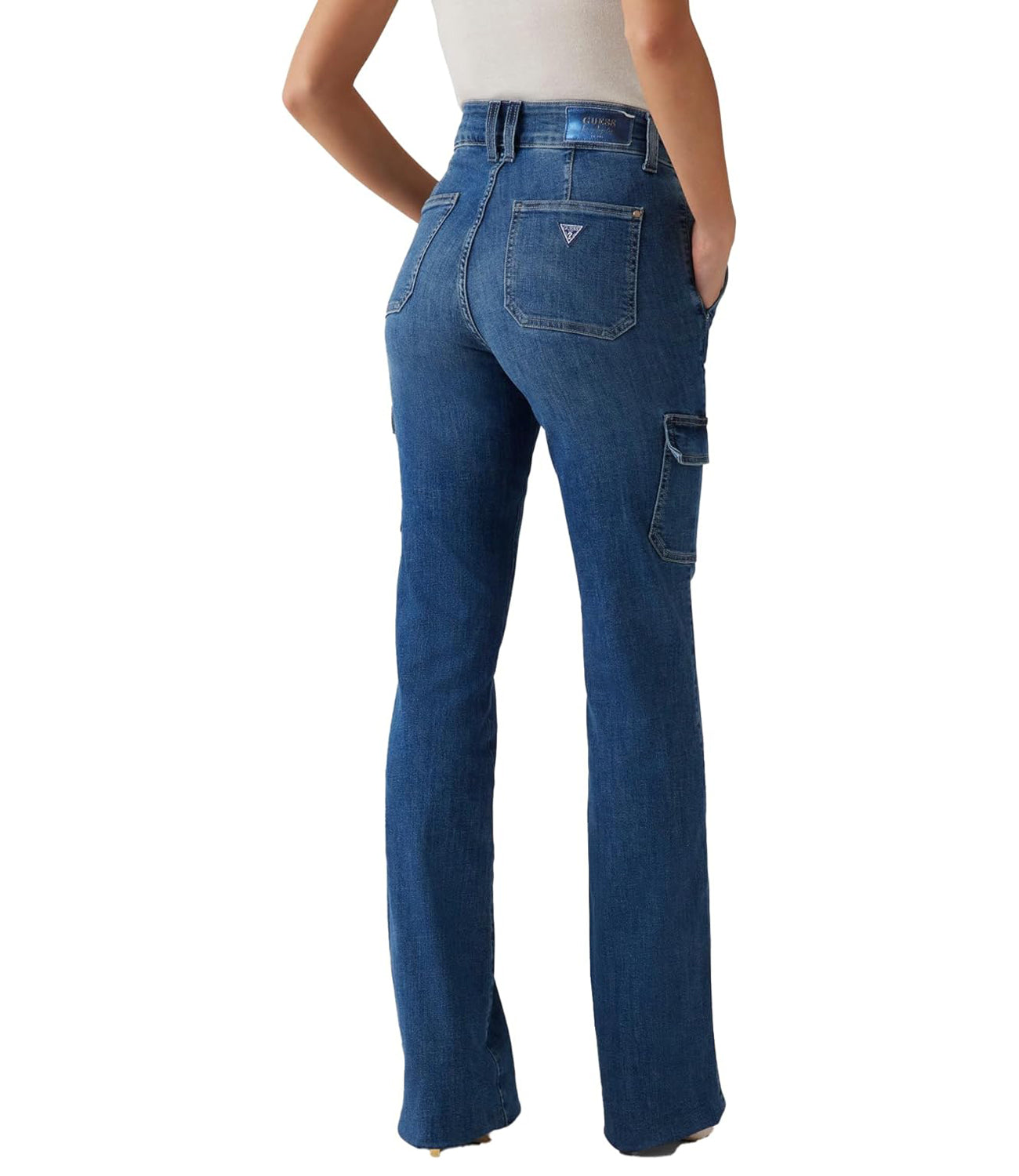 Guess Jeans Donna Mod. W5RA1B D5L73 J4SM Denim Blu