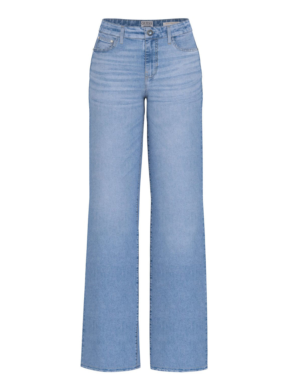 Jeans Wide Guess Sexy da Donna - Denim
