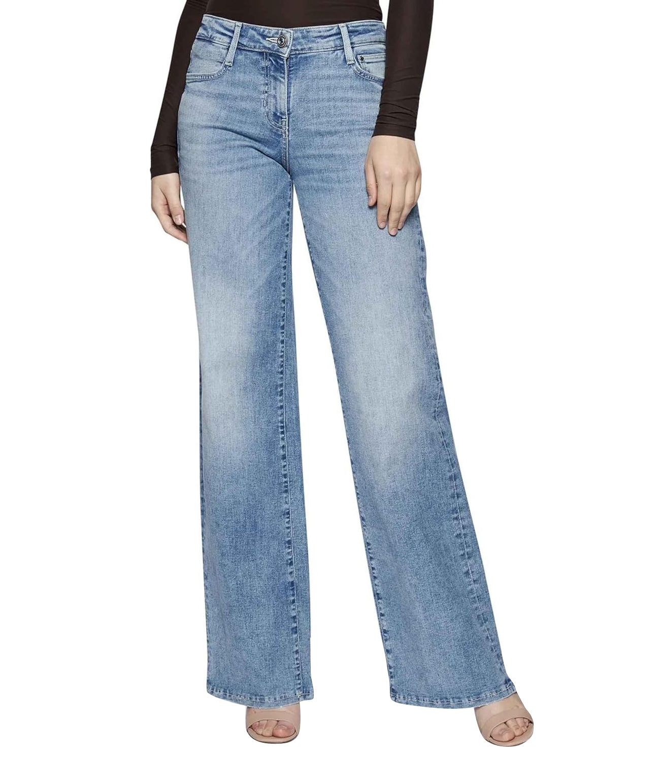 Guess Jeans Donna Mod. W5RA96 D5LT71 BELT Denim Blu