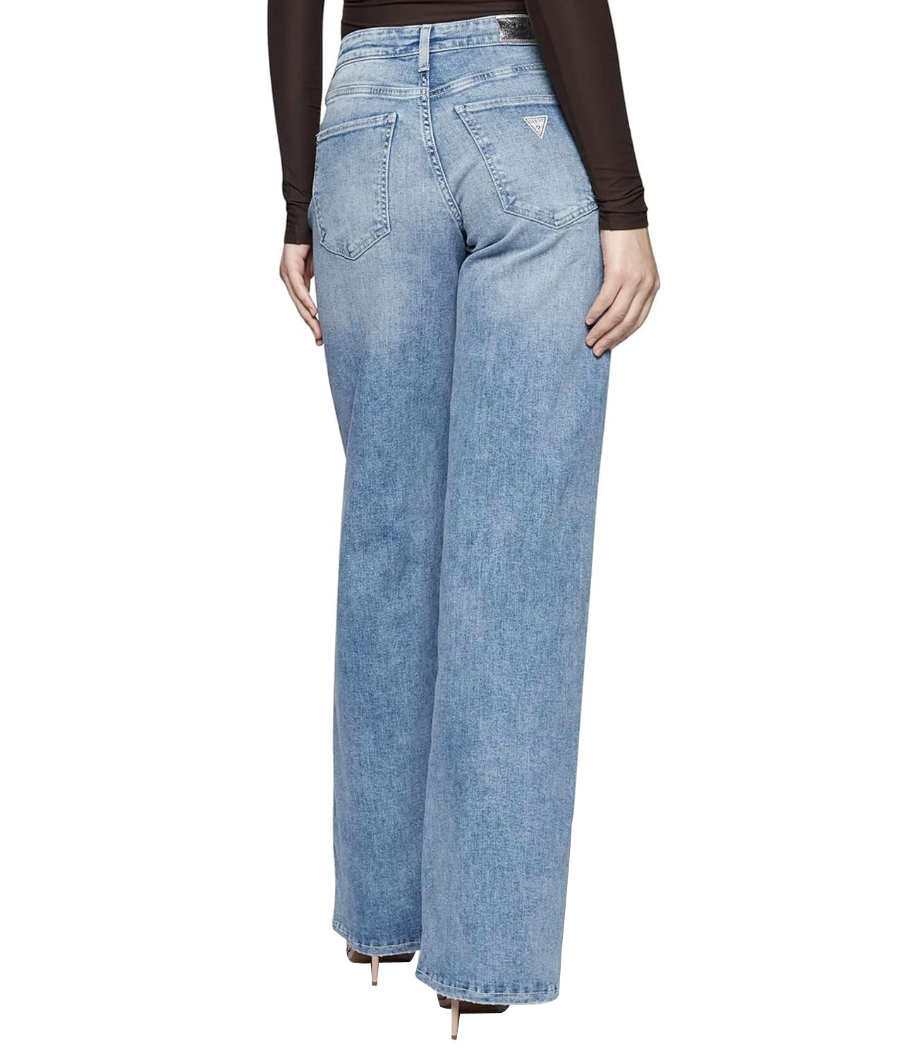 Guess Jeans Donna Mod. W5RA96 D5LT71 BELT Denim Blu