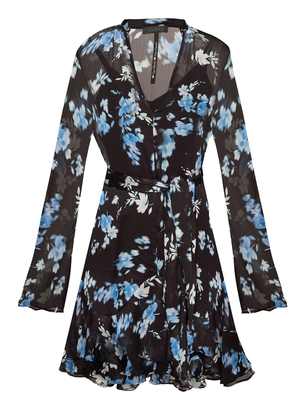 Vestito Mini Guess Sibilla da Donna - Nero