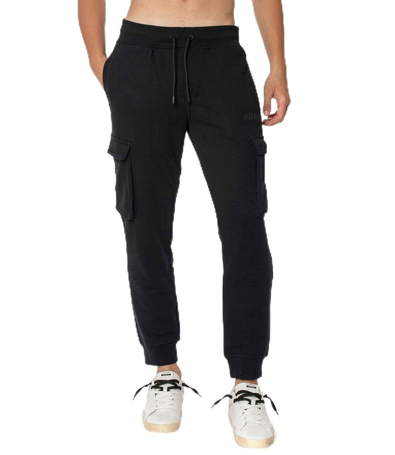 Guess Pantalone joggers Uomo Mod. Z4YB08 KAIJ1 JBLK Black Nero