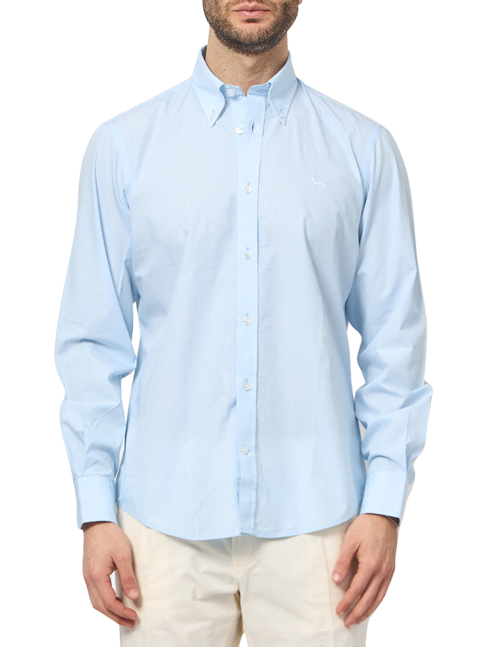 Camicia Classica Harmont & Blaine da Uomo - Celeste