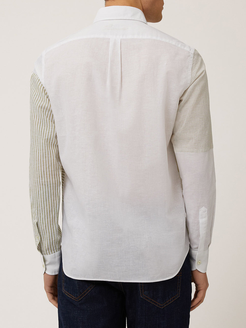 Camicia Classica Harmont & Blaine da Uomo - Bianco Verde