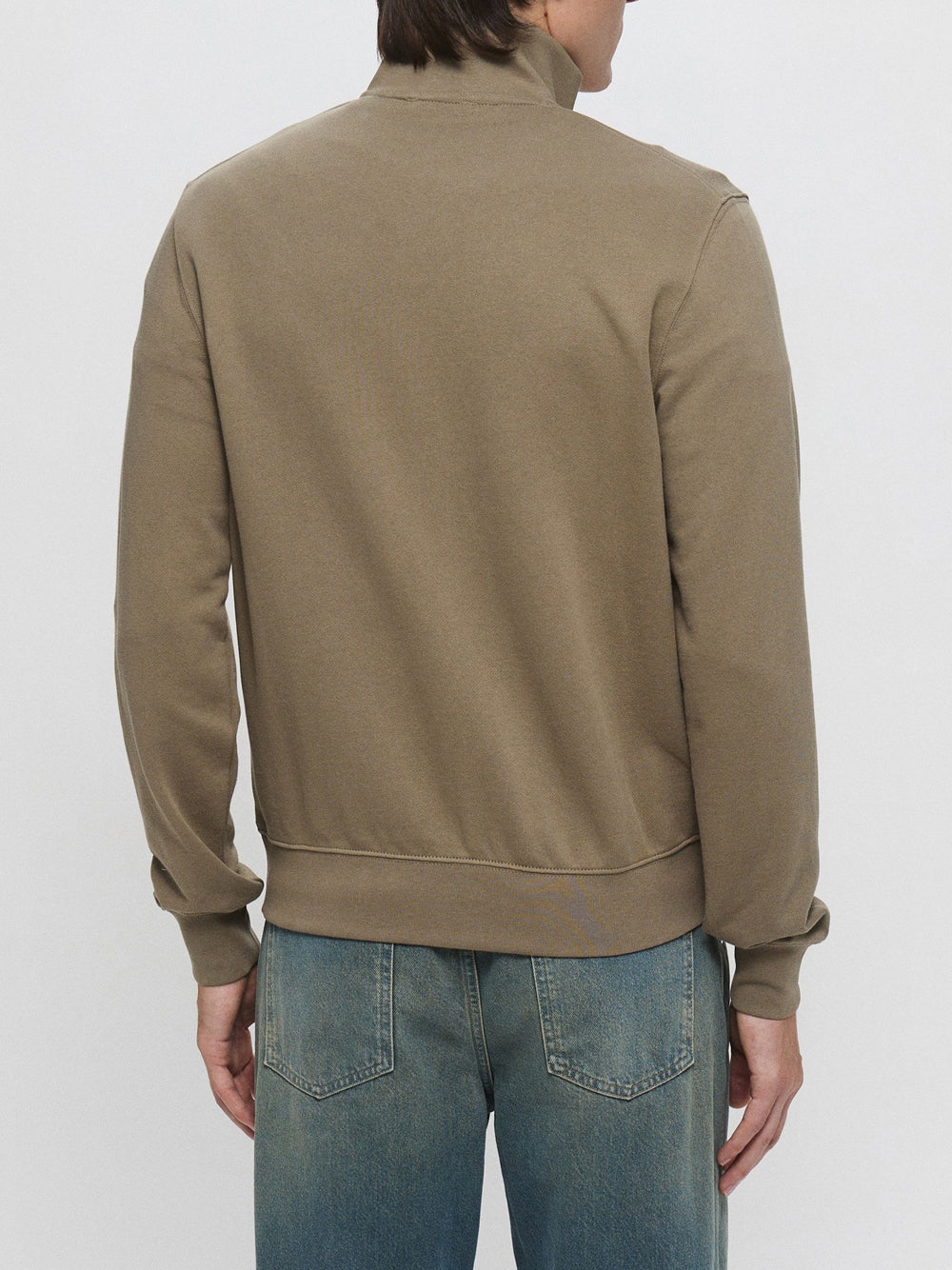 Felpa Zip Harmont & Blaine da Uomo - Verde