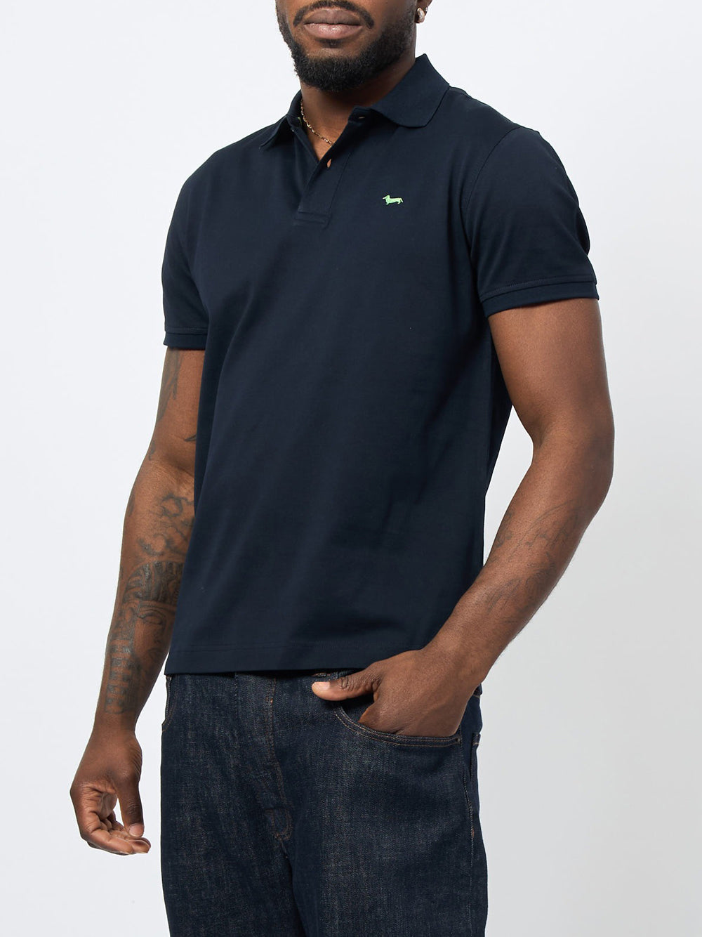 Polo Harmont & Blaine da Uomo - Blu
