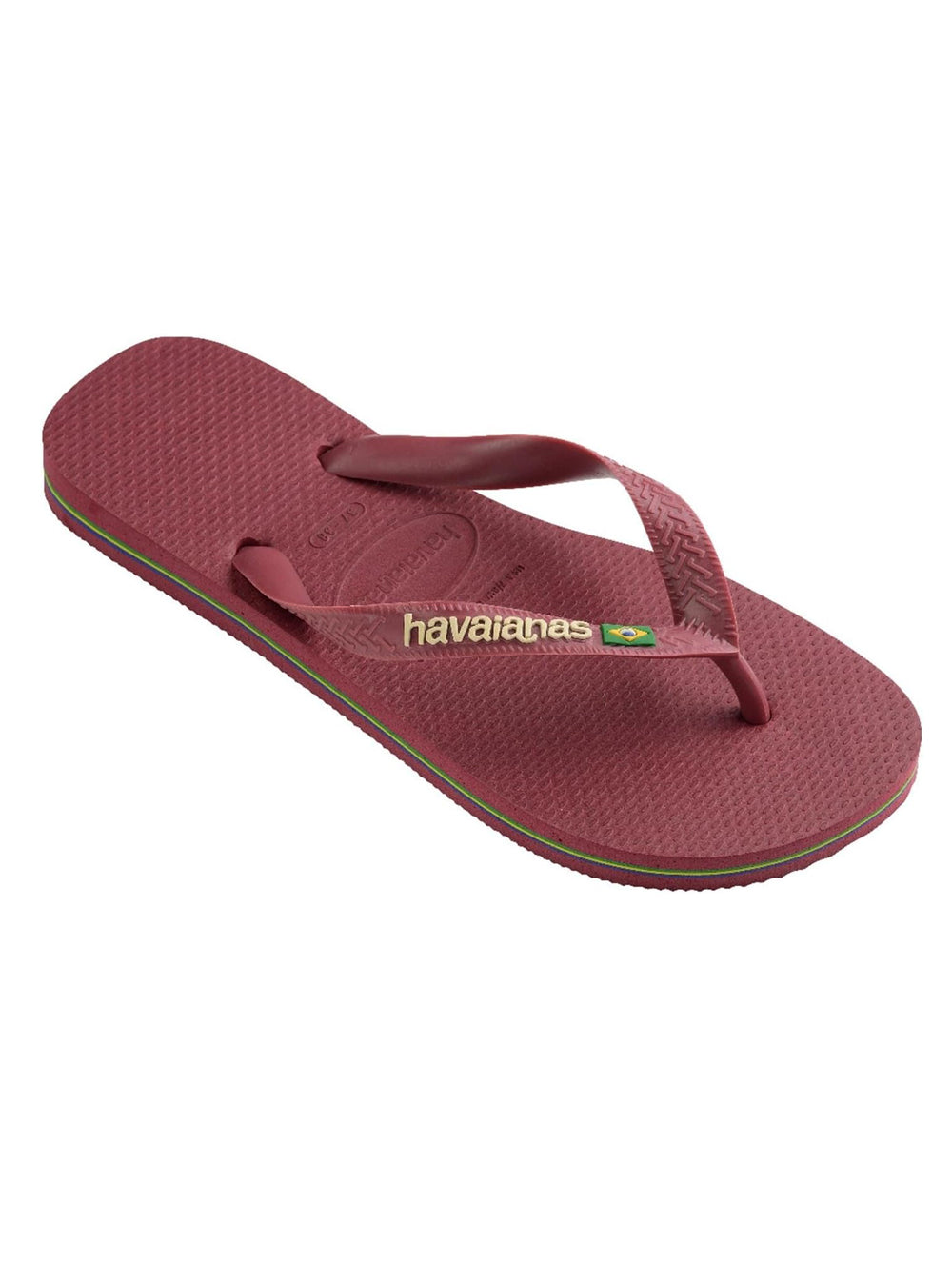 Havaianas Ciabatta Donna Mod. BRASIL LOGO AMARANTH 4110850 9339 Giallo