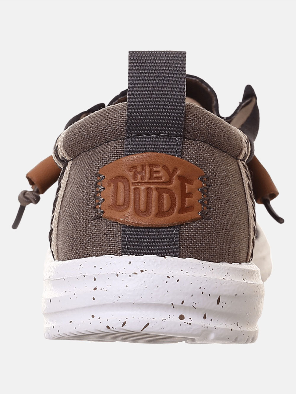 Slip On Hey Dude Wally Summer Linen da Uomo - Nero