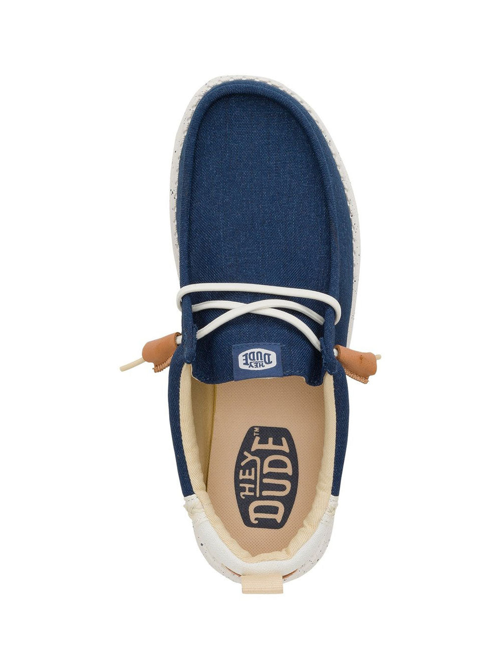 Slip On Hey Dude Wally Summer Linen da Uomo - Blu