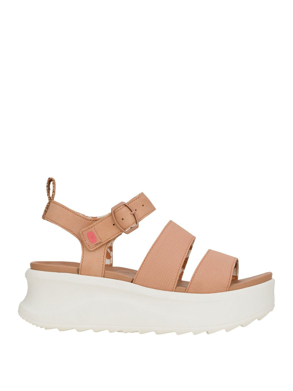 Sandalo Basso Hey Dude Delray Buckle Classic da Donna - Beige