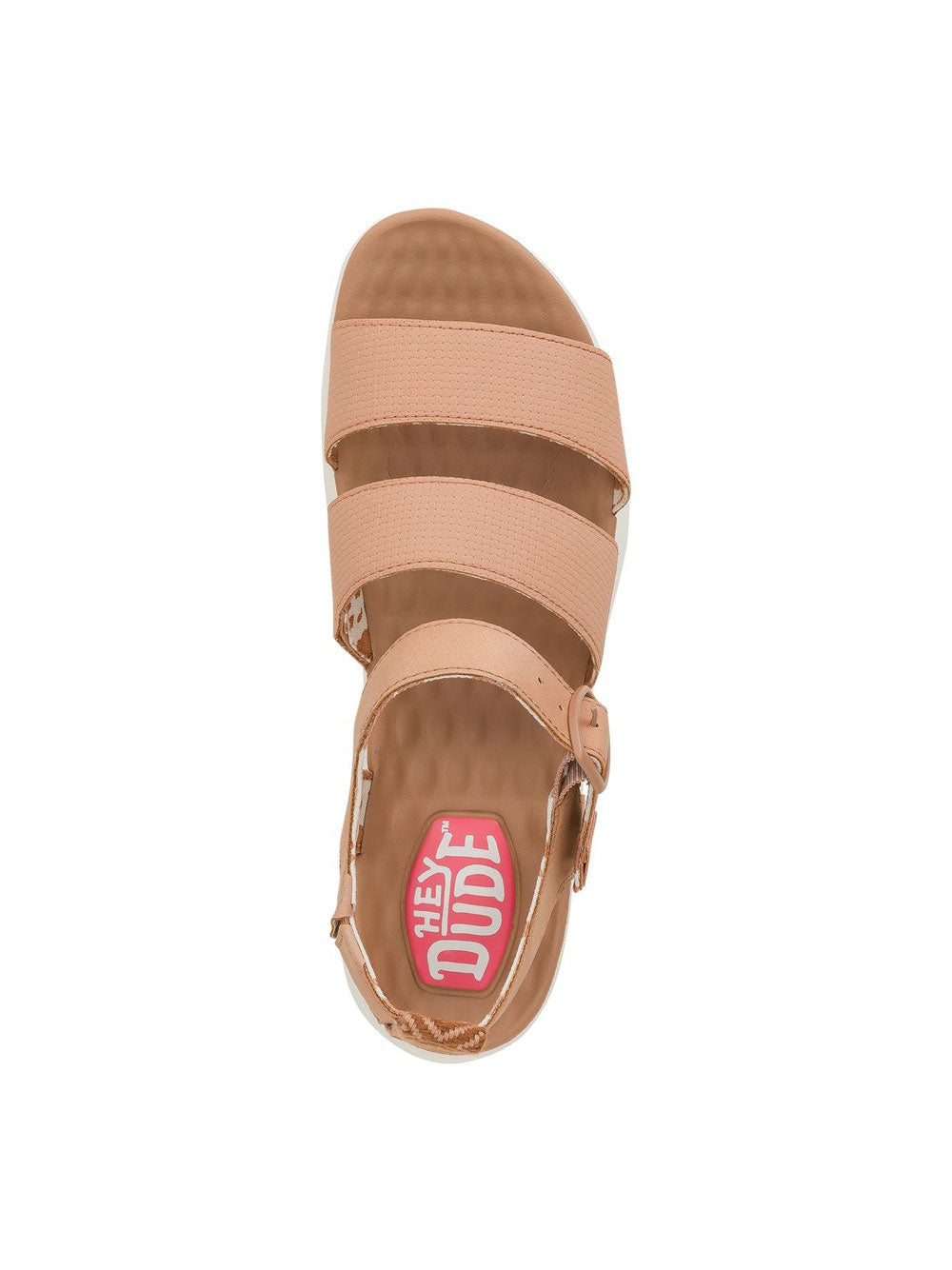 Sandalo Basso Hey Dude Delray Buckle Classic da Donna - Beige