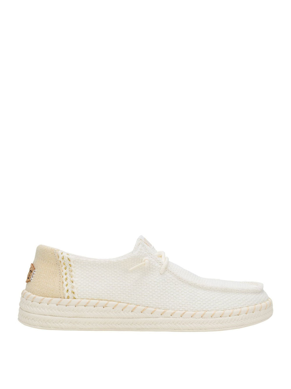 Slip On Hey Dude Wendy Espadrille da Donna - Bianco
