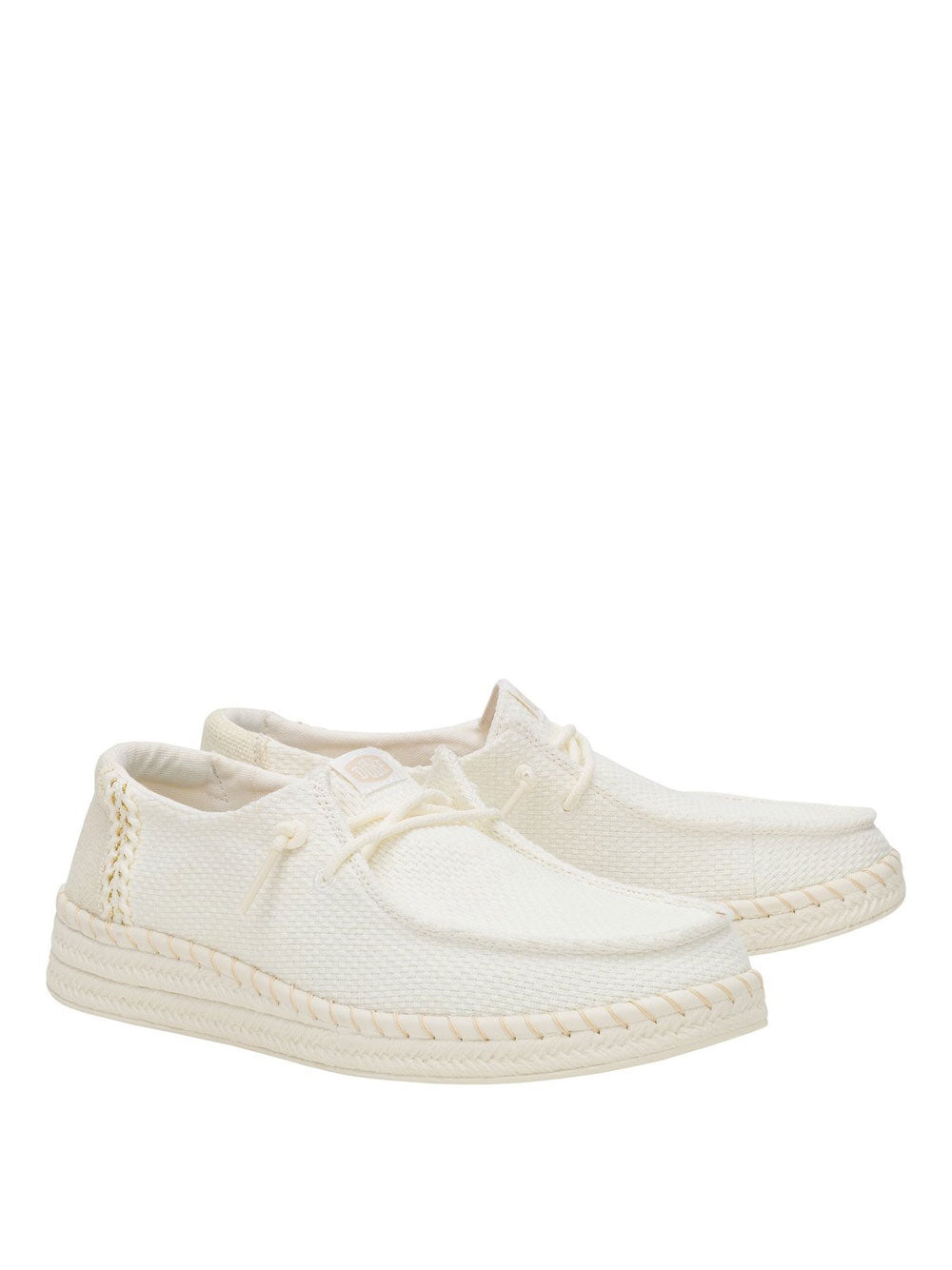 Slip On Hey Dude Wendy Espadrille da Donna - Bianco