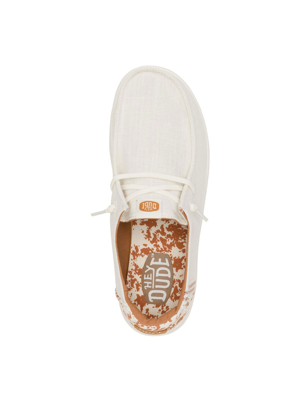 Slip On Hey Dude Wendy Rise Animal da Donna - Bianco