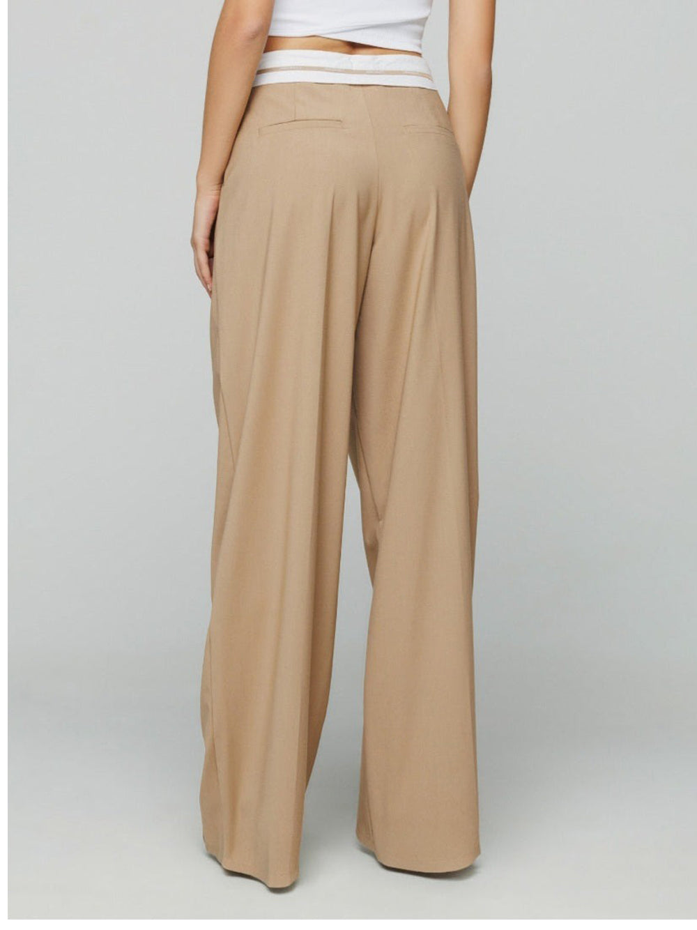 Pantalone Palazzo Hinnominate da Donna - Beige