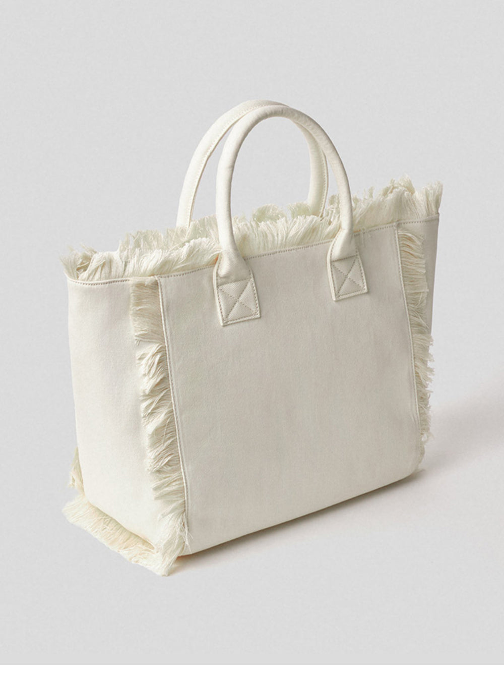 Borsa Shopper Hinnominate Canvas Grande da Donna - Bianco