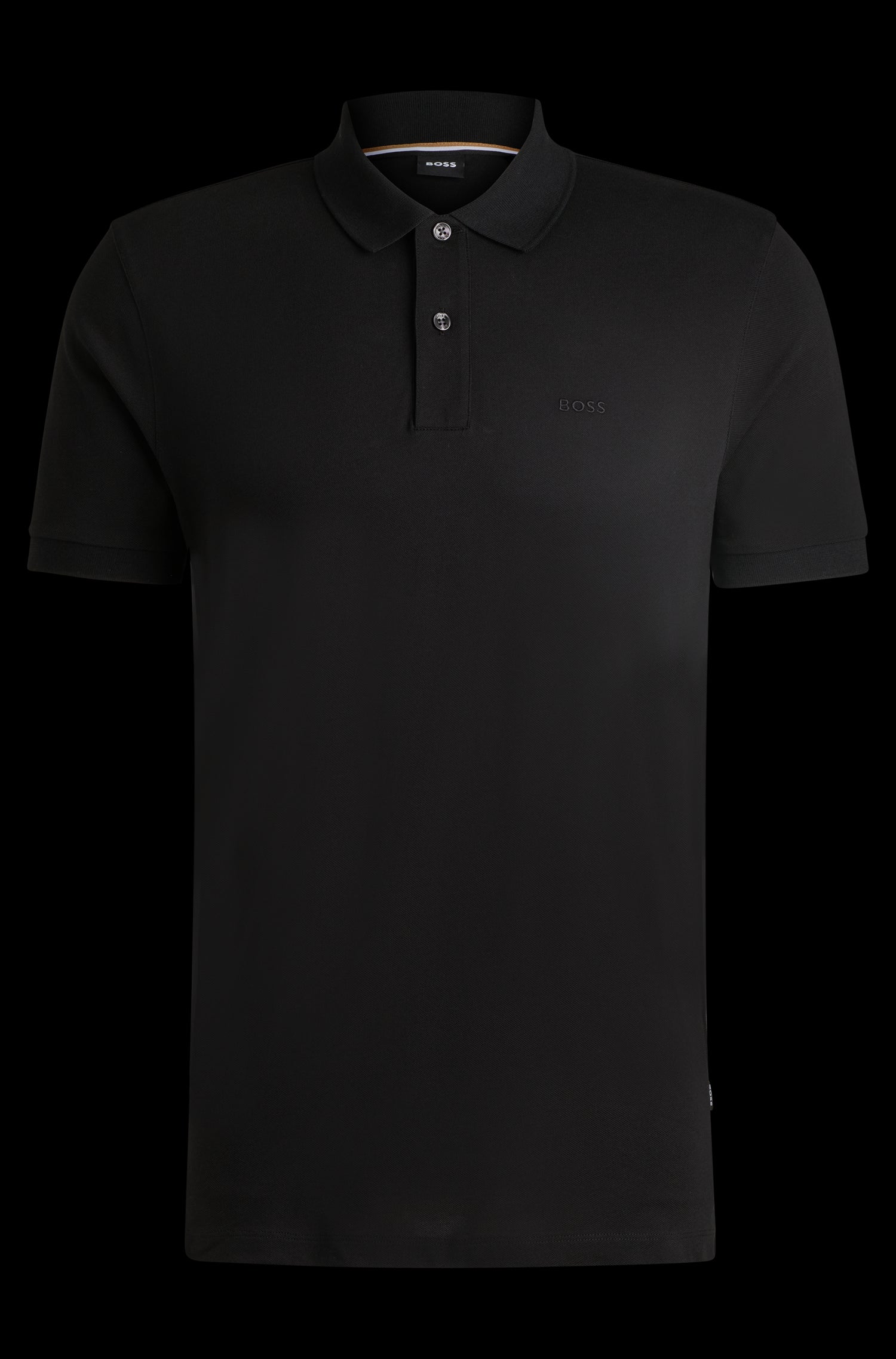 Polo Hugo Boss Pallas da Uomo - Nero