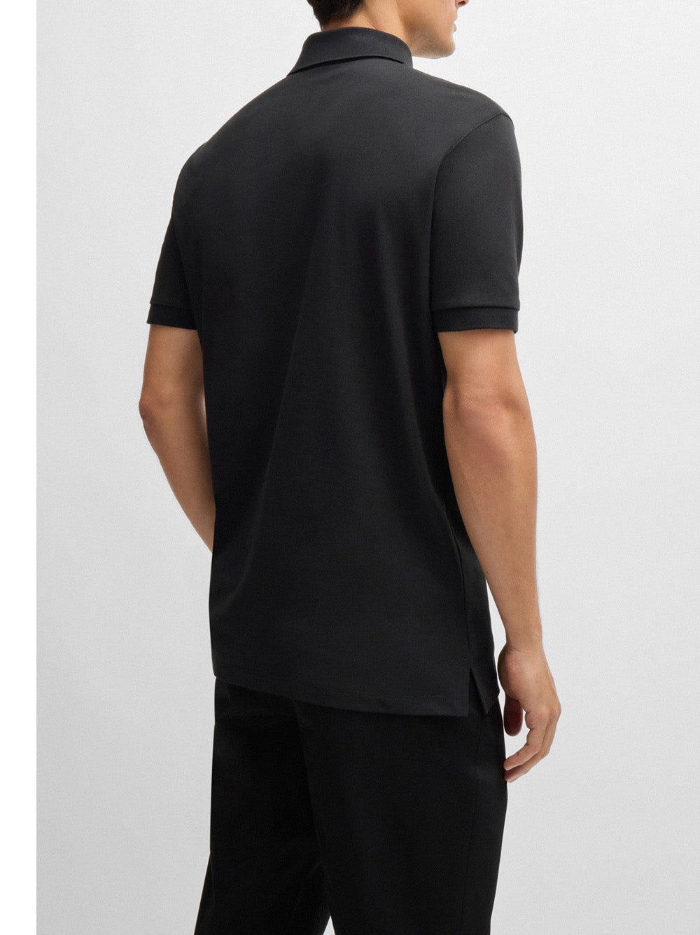 Polo Hugo Boss Pallas da Uomo - Nero
