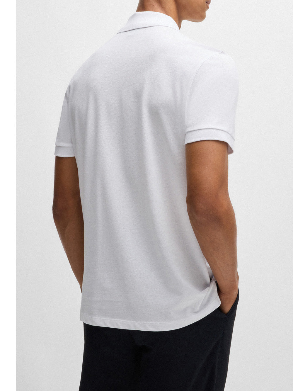 Polo Hugo Boss Pallas da Uomo - Bianco