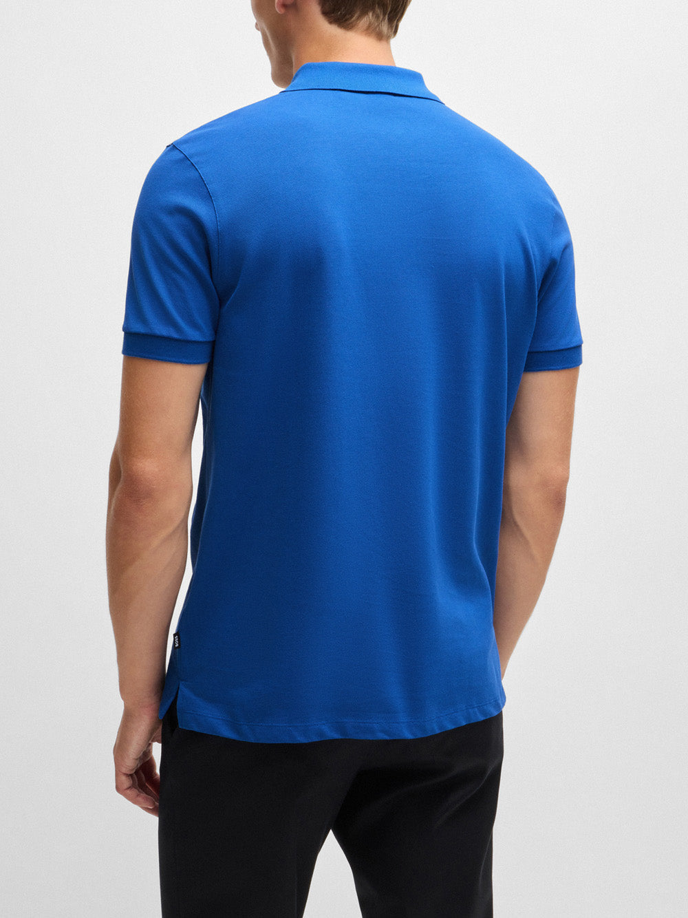 Polo Hugo Boss Pallas da Uomo - Blu