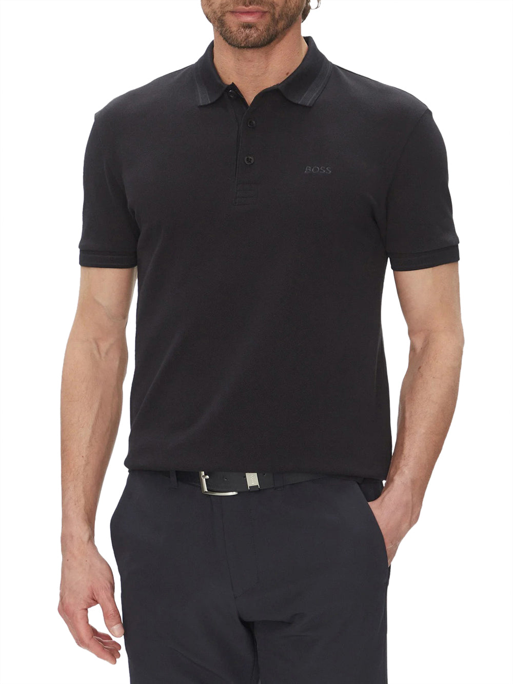 Polo Hugo Boss da Uomo - Blu
