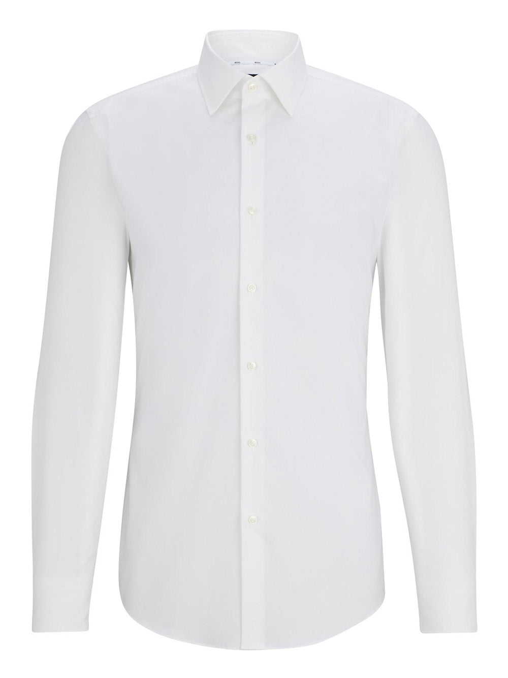 Camicia Classica Hugo Boss Hank da Uomo - Bianco