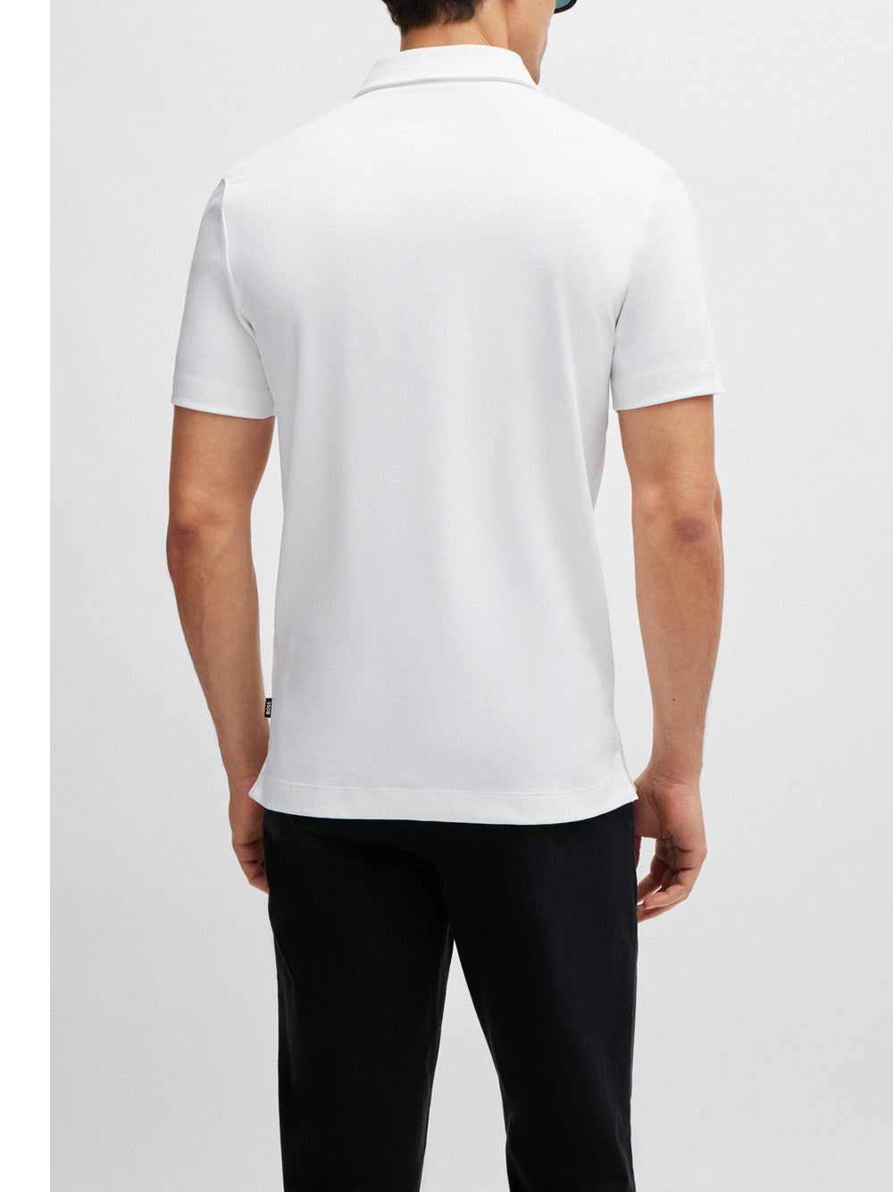 Polo Hugo Boss Palosh da Uomo - Bianco