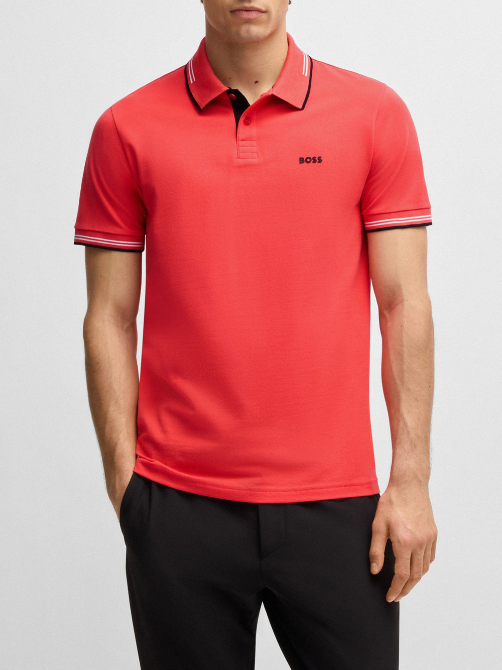 Polo Hugo Boss da Uomo - Rosso
