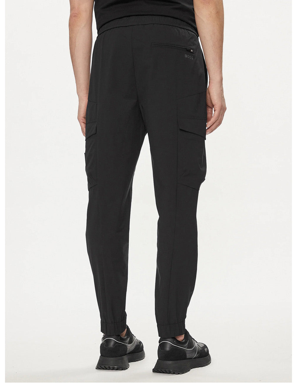 Pantalone Cargo Hugo Boss Urbanex Cargolight da Uomo - Nero