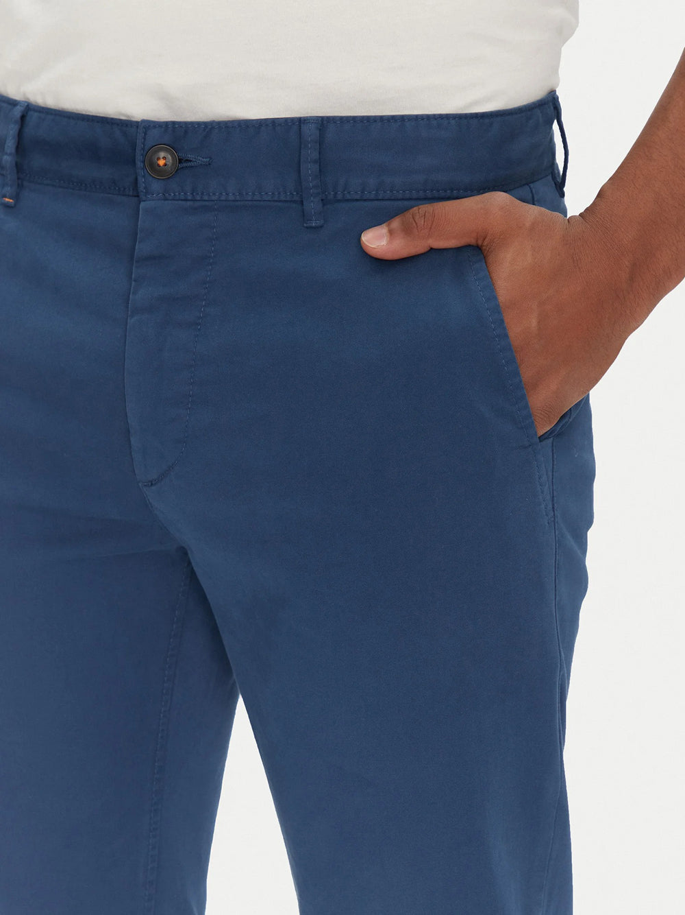 Pantalone Chino Hugo Boss da Uomo - Blu