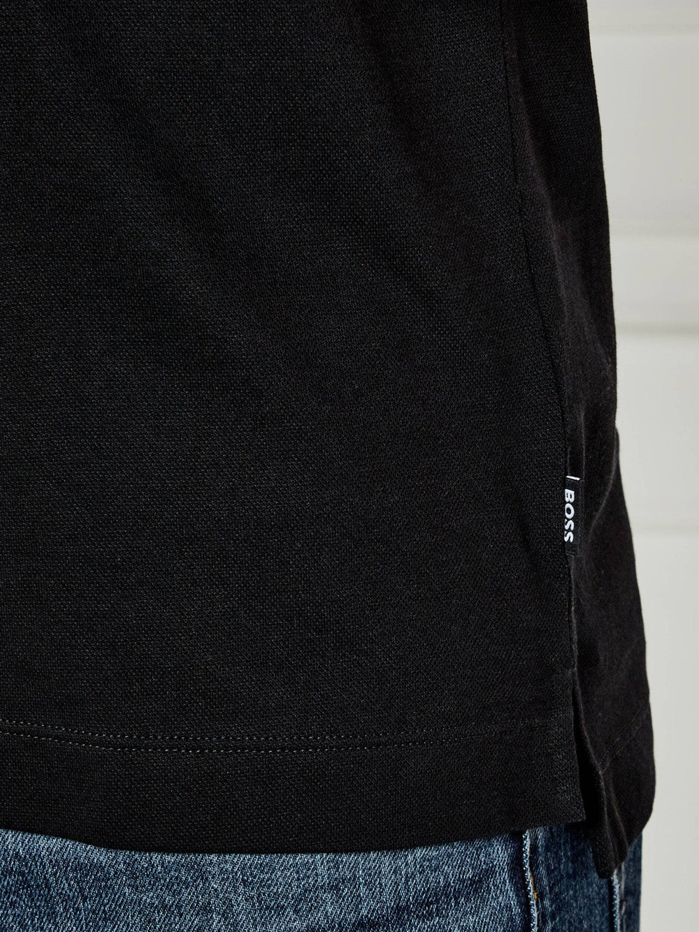 Polo Hugo Boss Press da Uomo - Nero