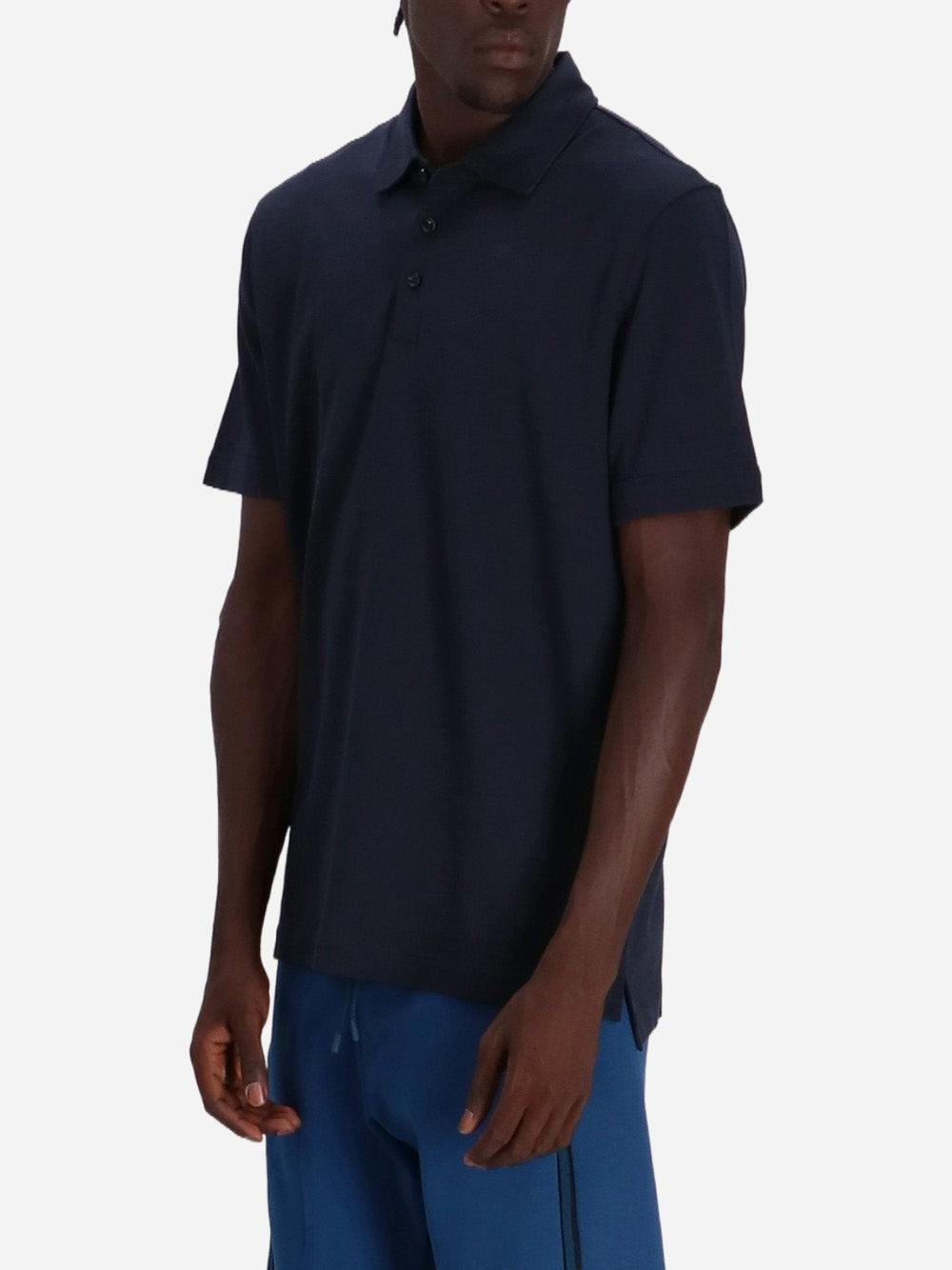 Polo Hugo Boss Press da Uomo - Blu