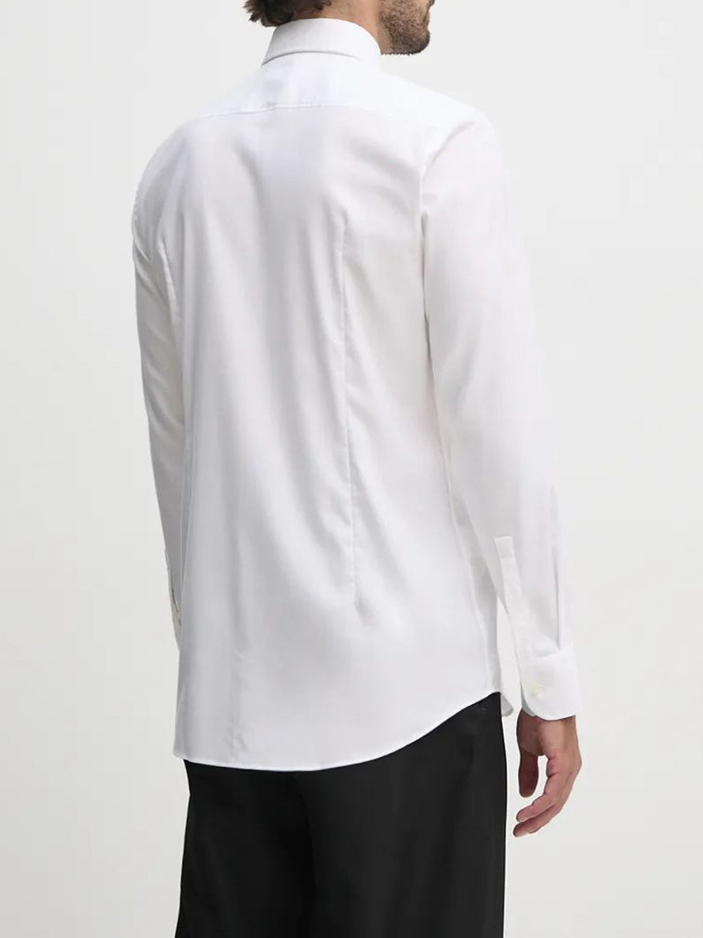 Camicia Classica Hugo Boss Hank da Uomo - Bianco