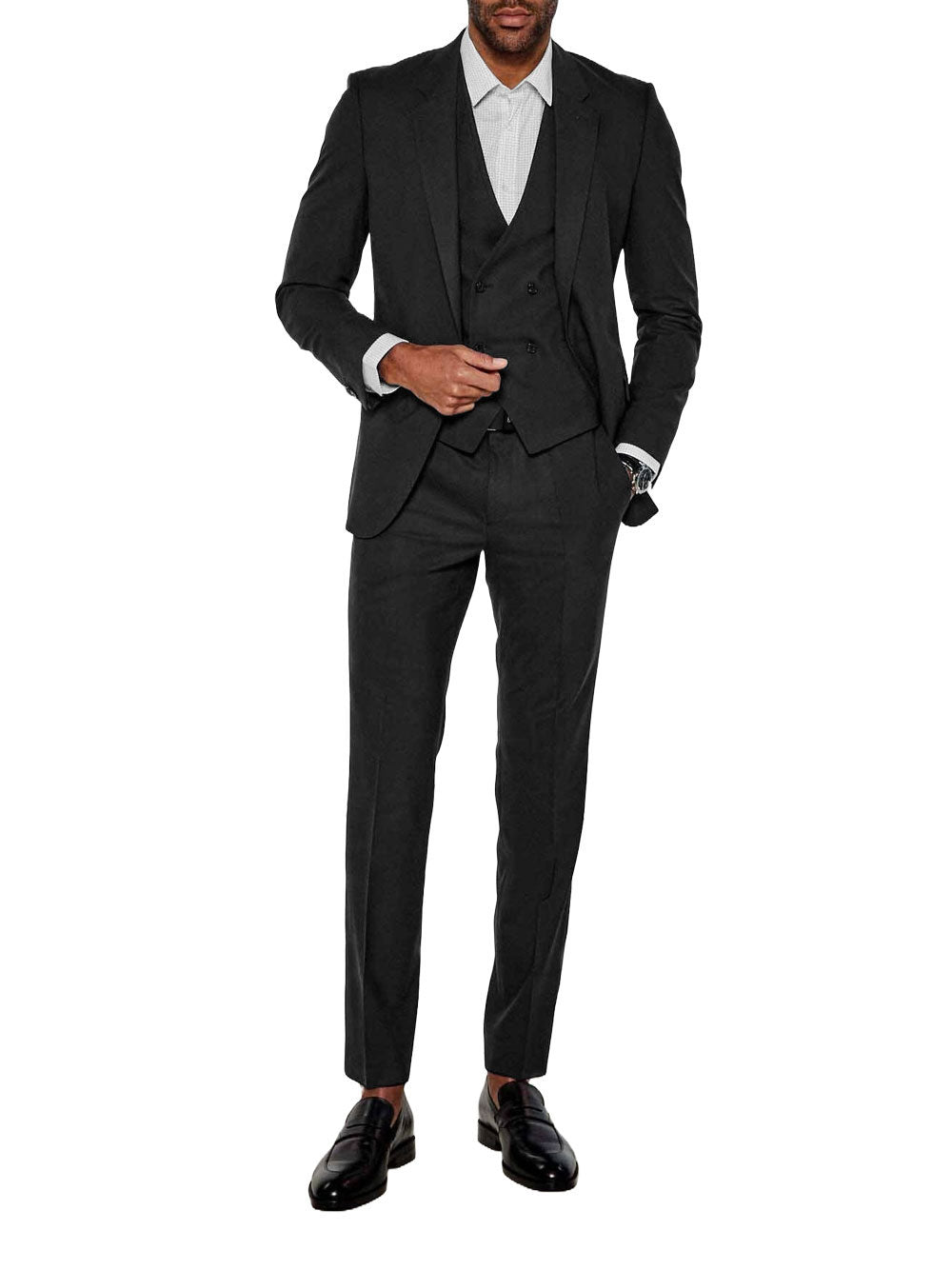 Completo Hugo Boss Arti Hesten242V1X da Uomo - Nero