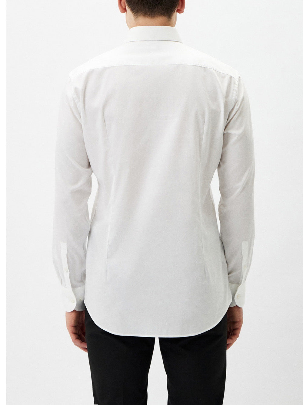 Camicia Classica Hugo Boss Kent da Uomo - Bianco