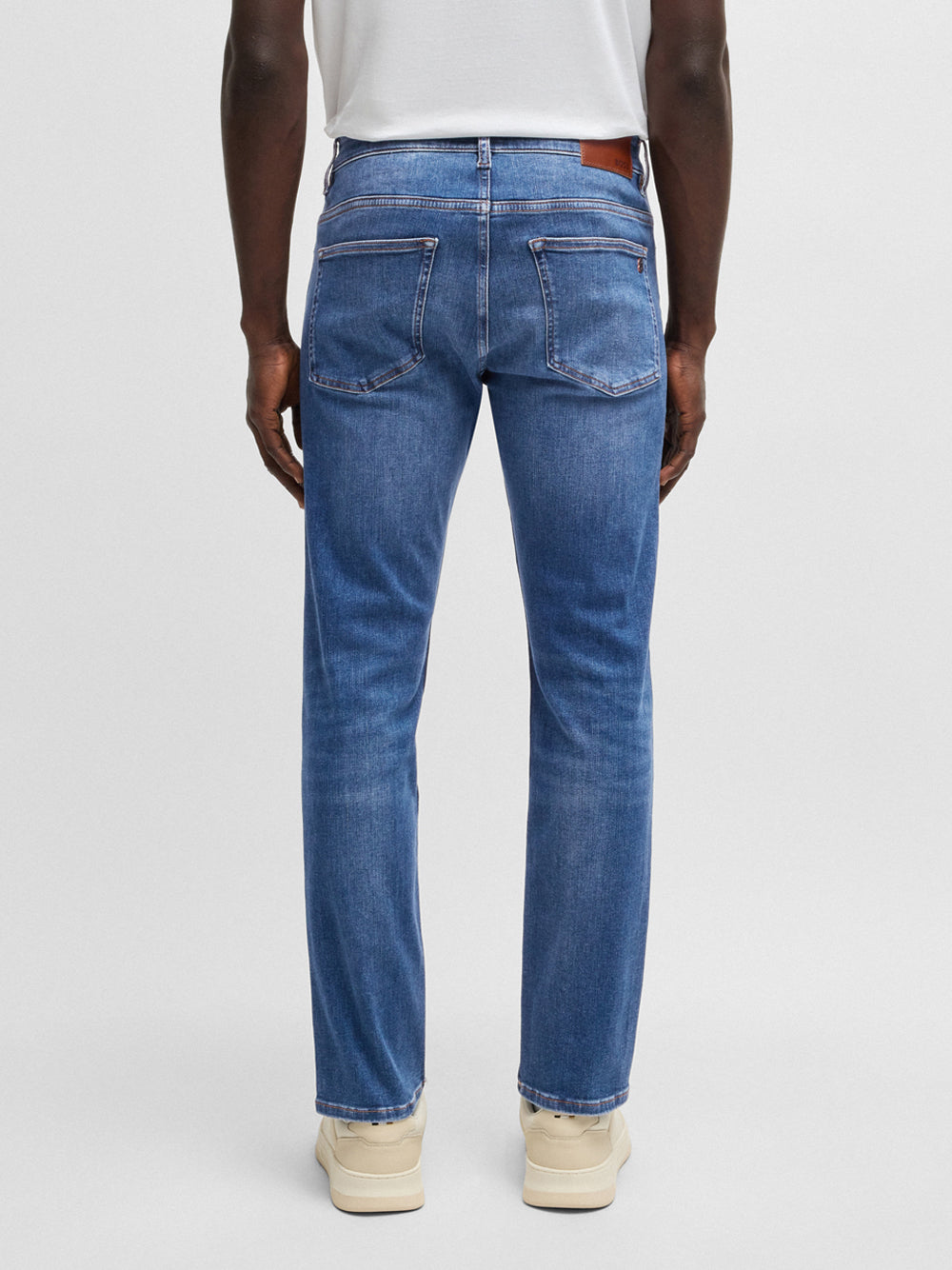 Jeans Slim Hugo Boss Delaware da Uomo - Denim