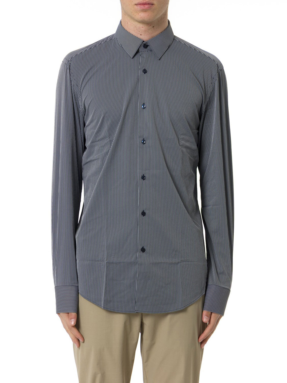 Camicia Classica Hugo Boss da Uomo - Blu
