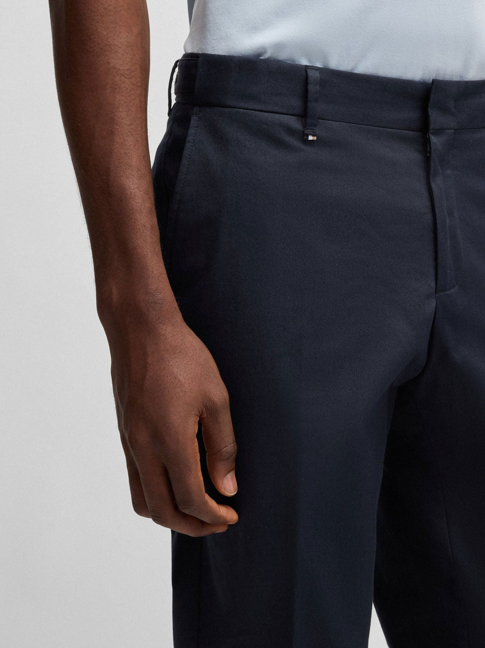 Pantalone Chino Hugo Boss Genius da Uomo - Blu