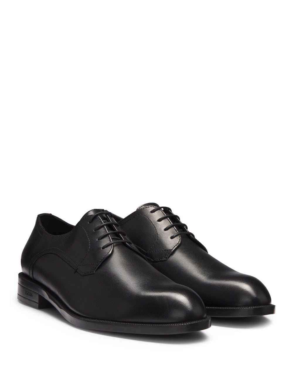 Scarpa Stringata Hugo Boss Tayil Derb da Uomo - Nero