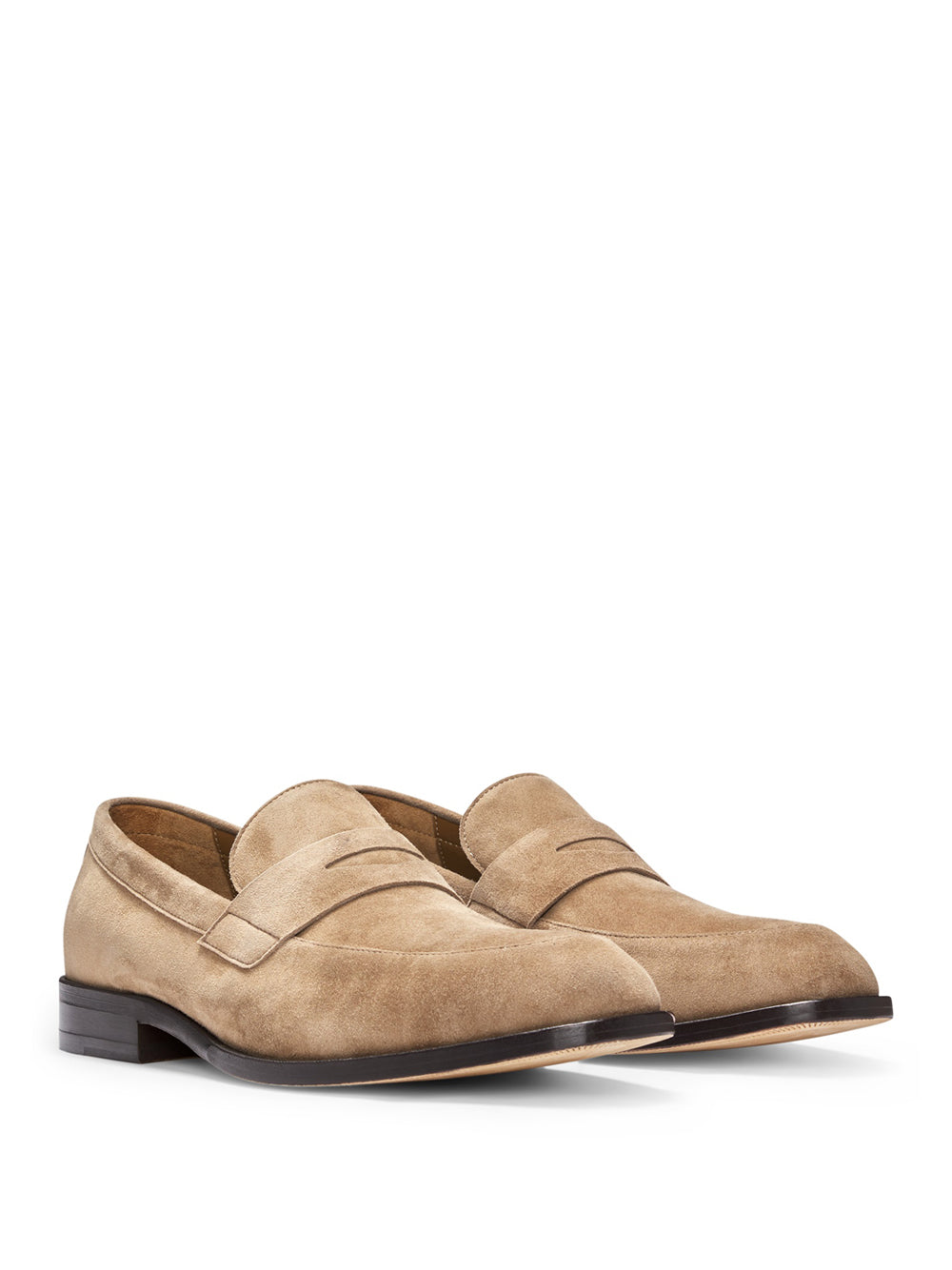 Mocassini Hugo Boss Limber da Uomo - Beige