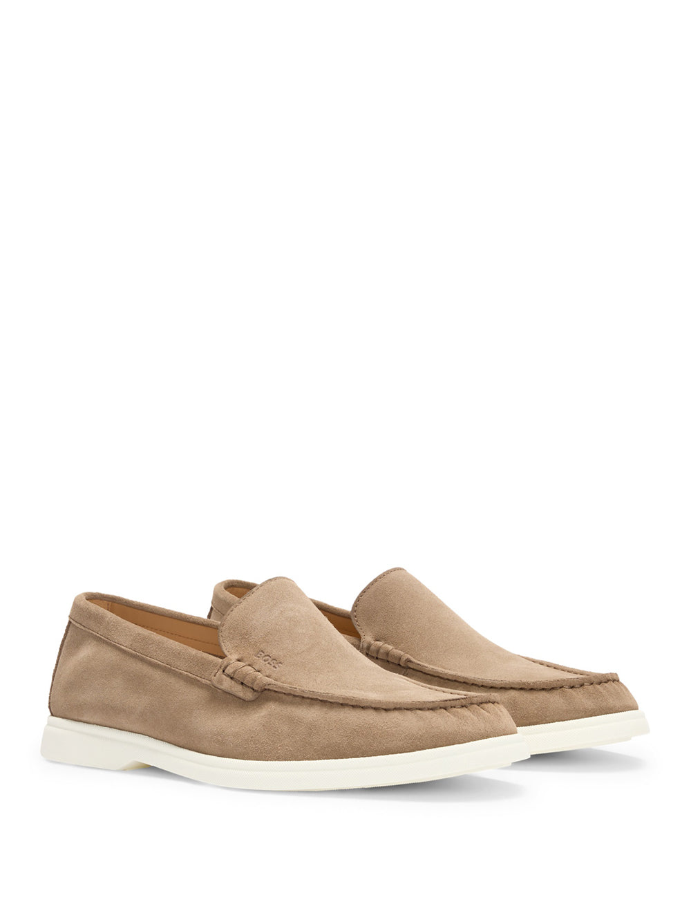 Mocassini Hugo Boss Sienne da Uomo - Beige