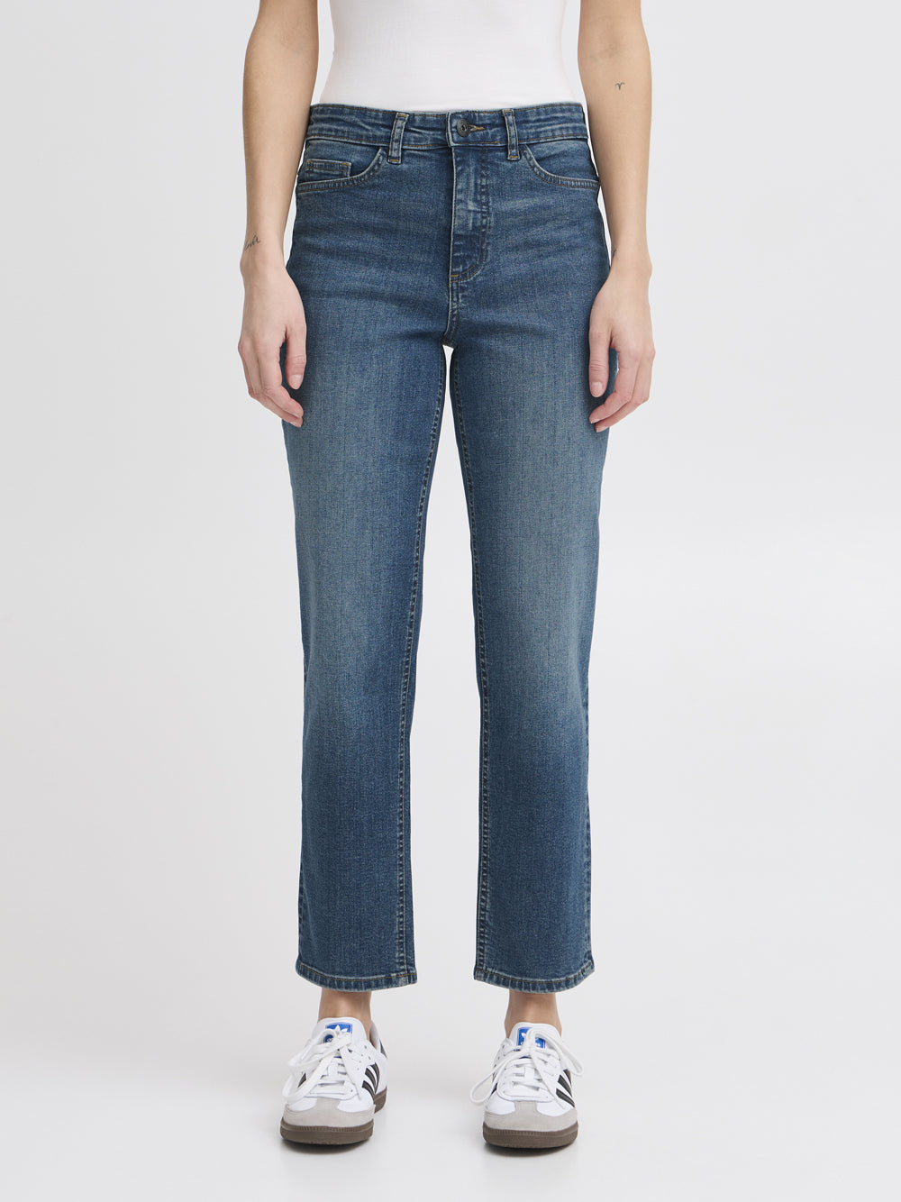 Jeans Capri Ichi da Donna - Denim