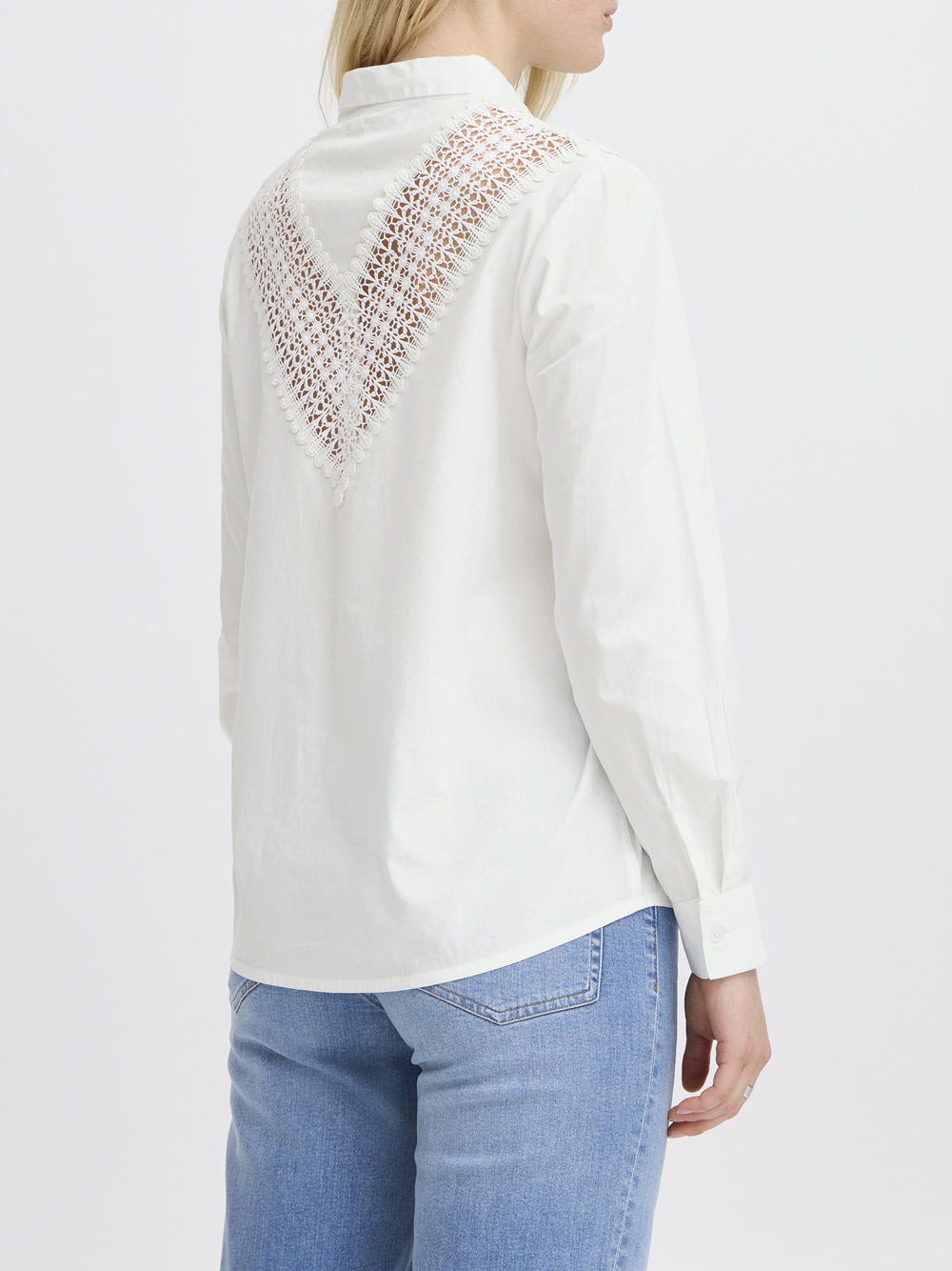 Camicia Casual Ichi da Donna - Bianco