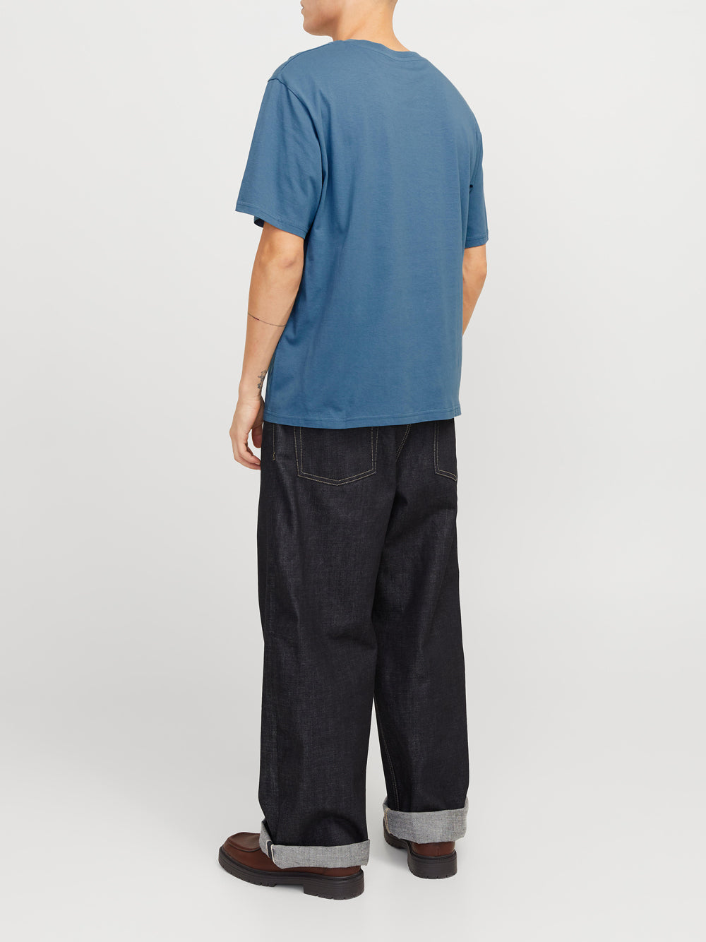 T-shirt Jack e Jones Star da Uomo - Blu